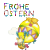 Frohe Ostern (Happy Easter in German)