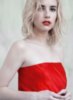 Emma Roberts in Red