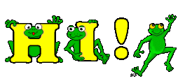 Hi! -- Frogs