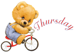 Thursday -- Teddy Bear