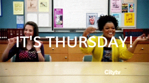 It's Thursday!