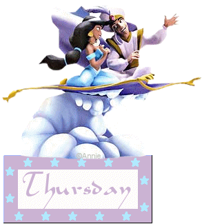 Thursday -- Aladdin