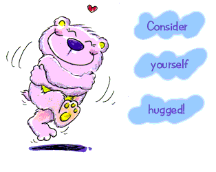 Consider yourself hugged!