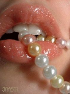 Sexy Lips with Jewellery