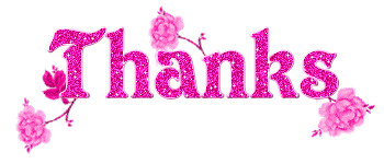 Thanks -- Pink Flowers