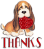 Thanks -- Puppy with Heart
