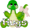 Hugs -- Little Dinosaur