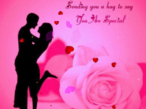 Sending you a hug to say You Are Special My Darling I Love You