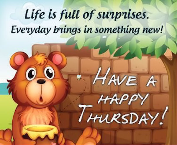 Have A Happy Thursday!