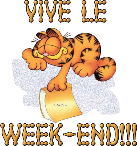 Vive Le Week-End! -- Garfield