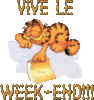Vive Le Week-End! -- Garfield