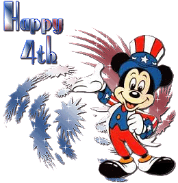 Happy 4th of July -- Mickey Mouse