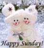 Happy Sunday! -- Snowmens