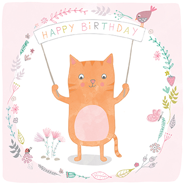 Happy Birthday -- Cat