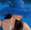 Lady Blue Hat
