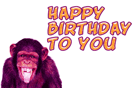 Happy Birthday To You -- Monkey