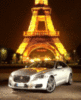cool Car by Eiffel Tower