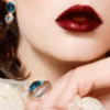 Red Lips and Jewellry Avatar