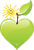 Apple Heart and Sun