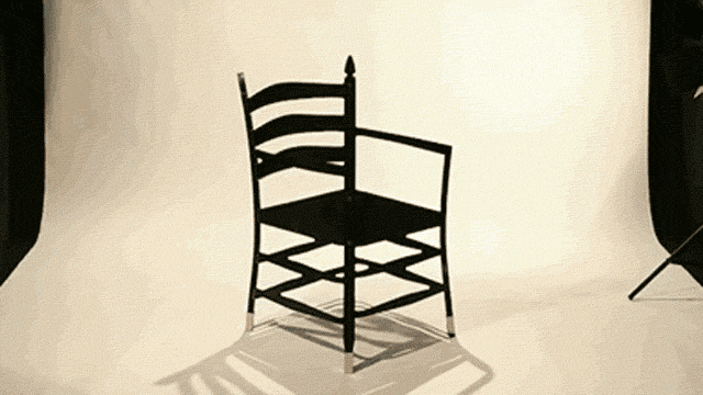 Optical illusion Chair