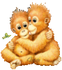 Couple of Monkey Hugs