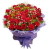 Happy Birthday! -- Red Flowers