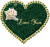 Love You -- Green Heart 