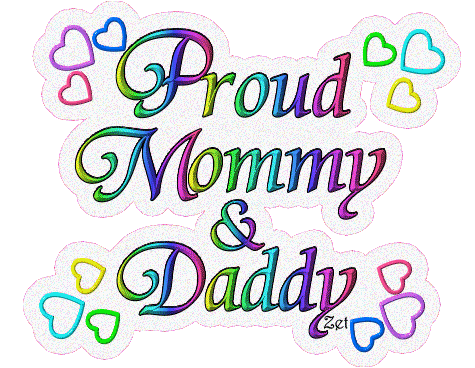 Proud Mommy & Daddy