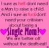 Single Mom Quote