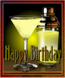 Happy Birthday drink