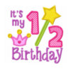 It's My 1/2 Birthday