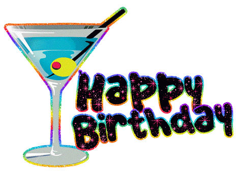 Happy Birthday -- Martini