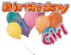 Birthday Girl -- Balloons