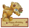 Happy Birthday, Friend! -- Teddy Bear 