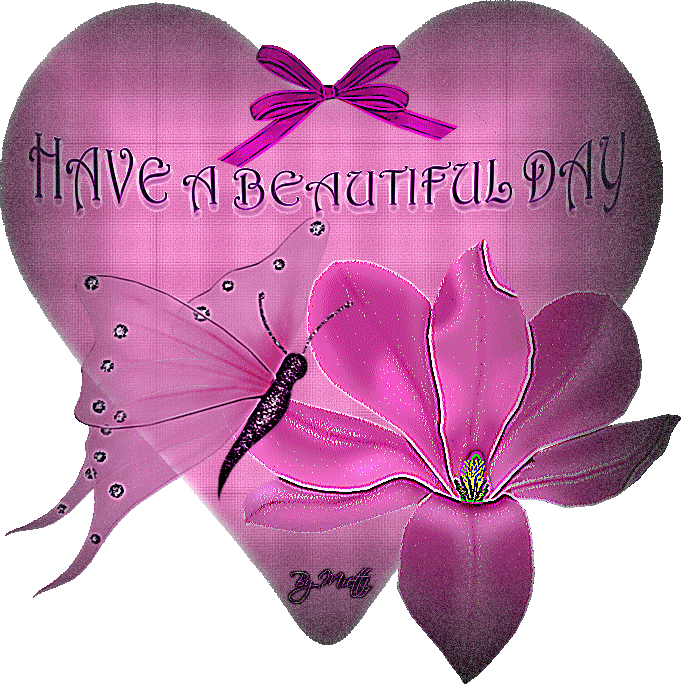 Have A Beautiful Day -- Purple Heart