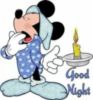 Good Night -- Mickey Mouse Yawn