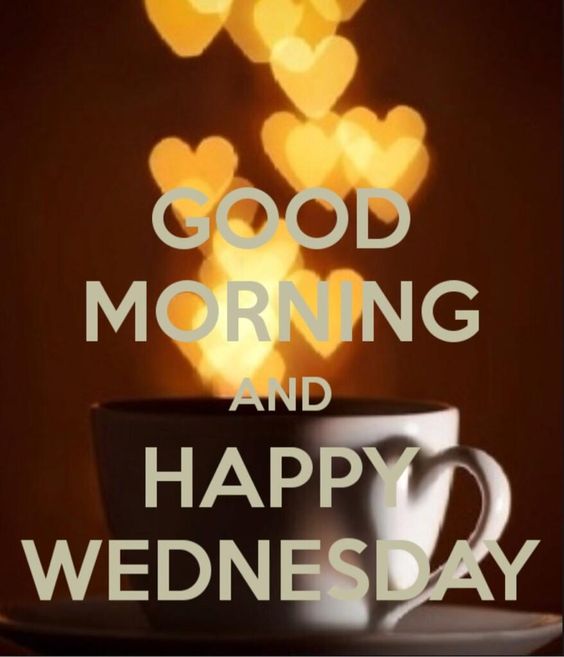 Good Morning and Happy Wednesday
