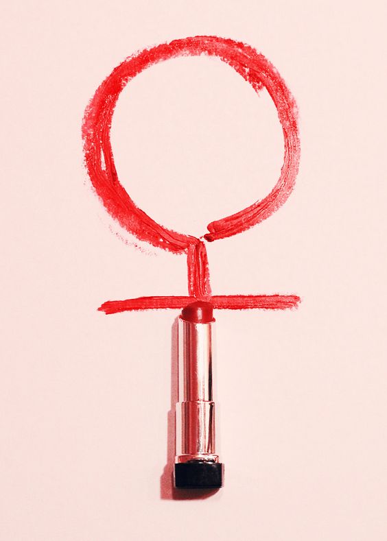 Girls -- Lipstick Sign