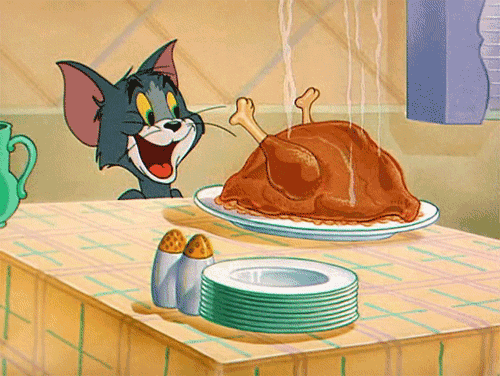 Happy Thanksgiving -- Tom and Turkey