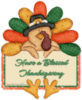 Have a Blessed Thanksgiving -- Turkey