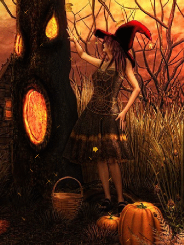 Happy Halloween -- Witch