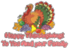 Happy Thanksgiving To You And Your Family -- Turkey