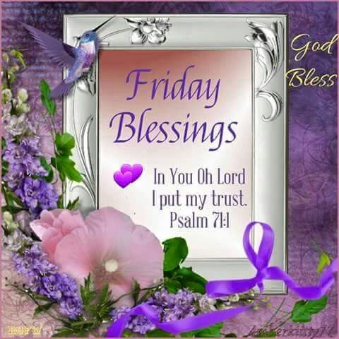 Friday Blessings