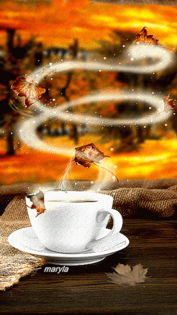 A Cup of Coffee Autumn