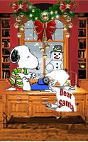 Merry Christmas -- Snoopy