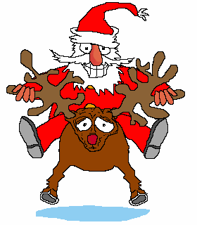 Funny Santa