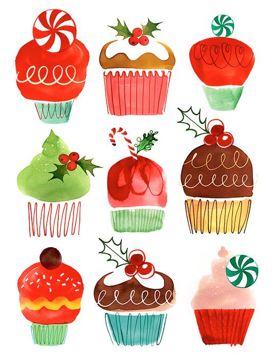 Christmas Cupcakes