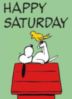 Happy Saturday -- Snoopy