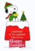 Christmas is the warmest time of all. Happy Sunday -- Snoopy