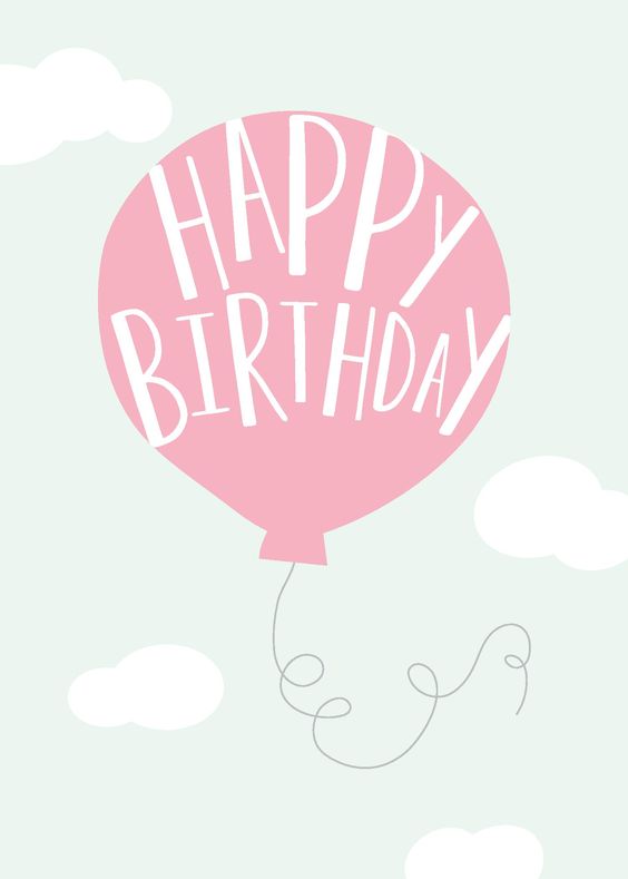 Happy Birthday -- Balloon